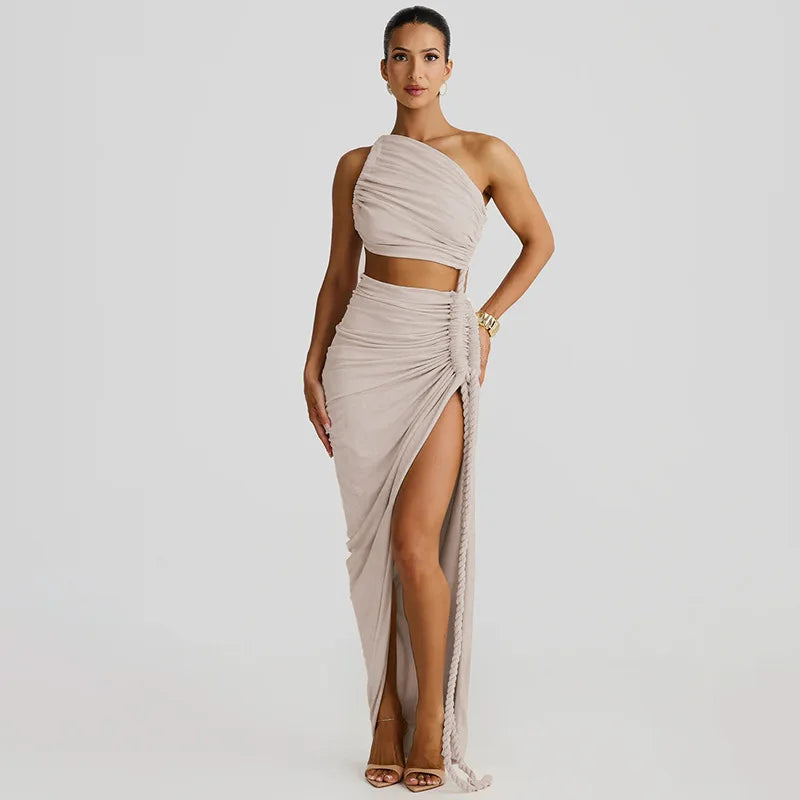 High Split Maxi Dress