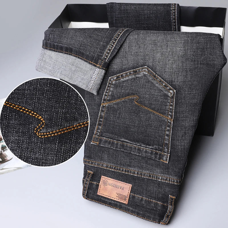 Casual Jeans Soft Cozy Stretch Denim