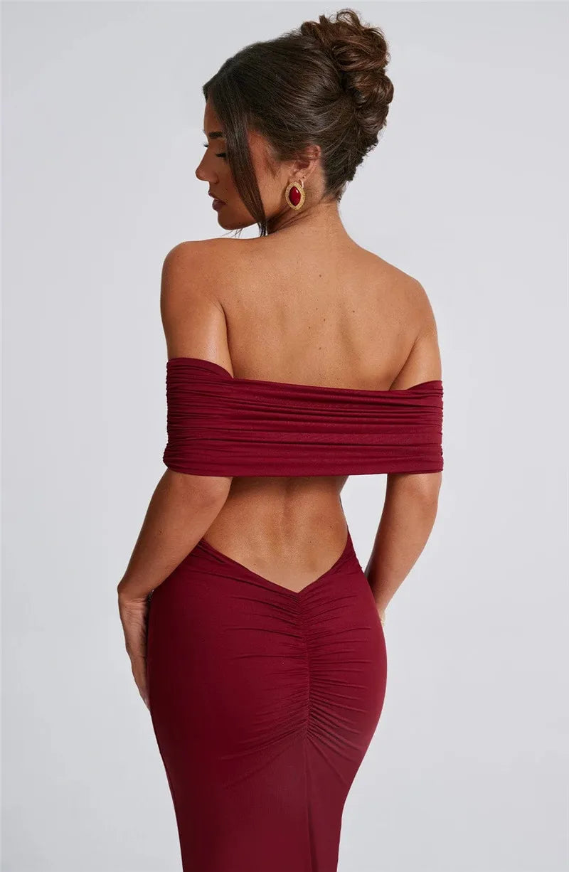 Backless Maxi Dress