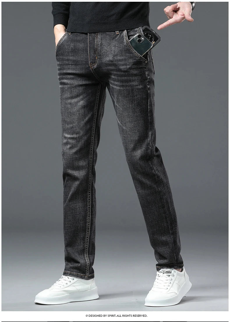 Casual Jeans Soft Cozy Stretch Denim