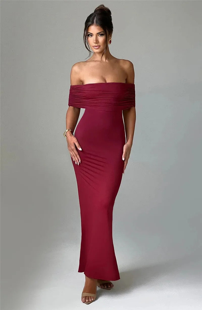 Backless Maxi Dress