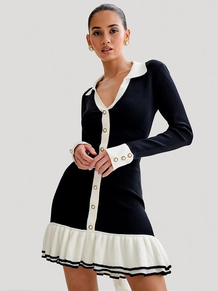 Long Sleeve Mini Dress