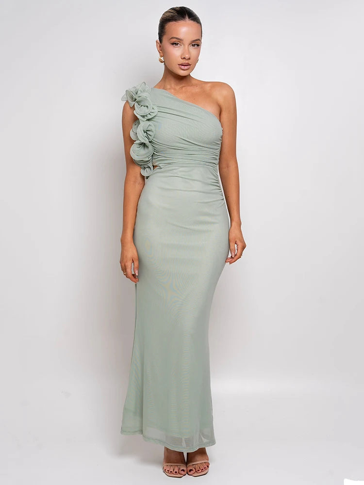 Sleeveless Backless Long Dress