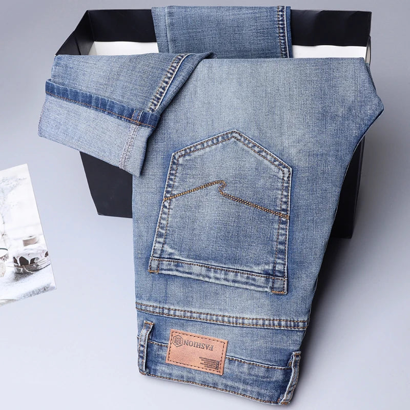 Casual Jeans Soft Cozy Stretch Denim