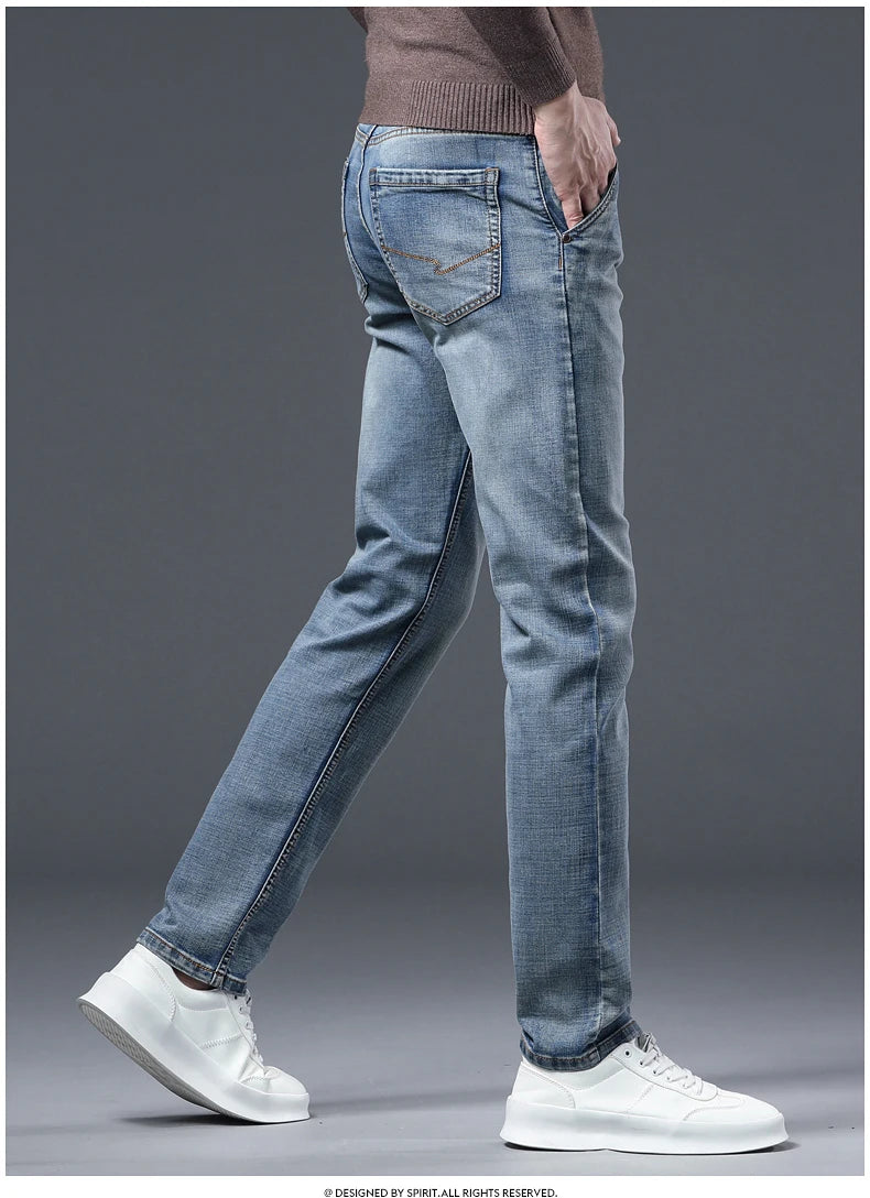 Casual Jeans Soft Cozy Stretch Denim