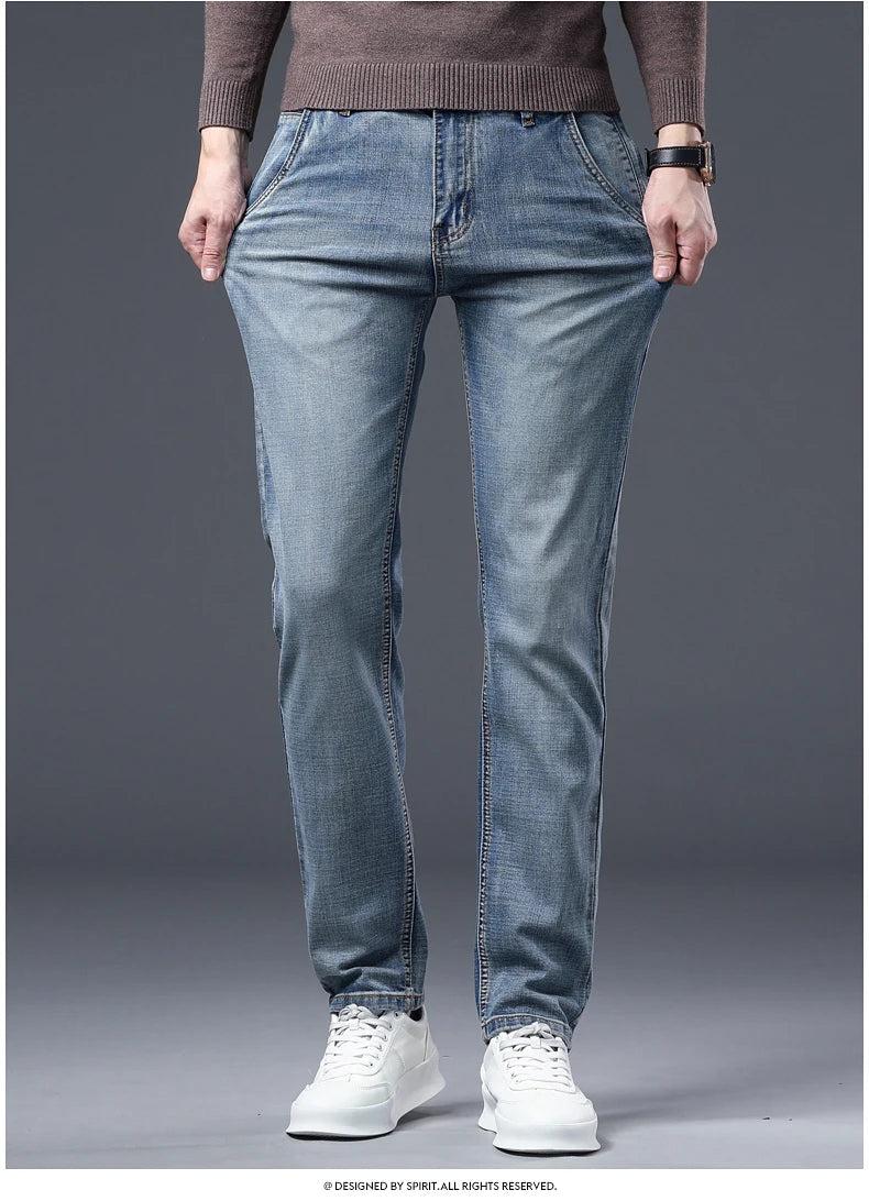 Casual Jeans Soft Cozy Stretch Denim