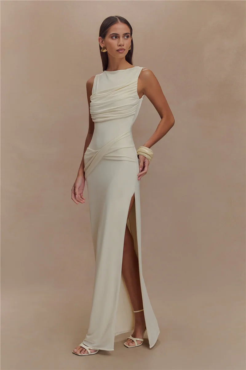 plit Bodycon Long Dress Fashion