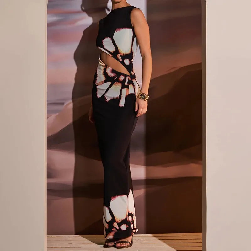 Sleeveless New Slim Dress
