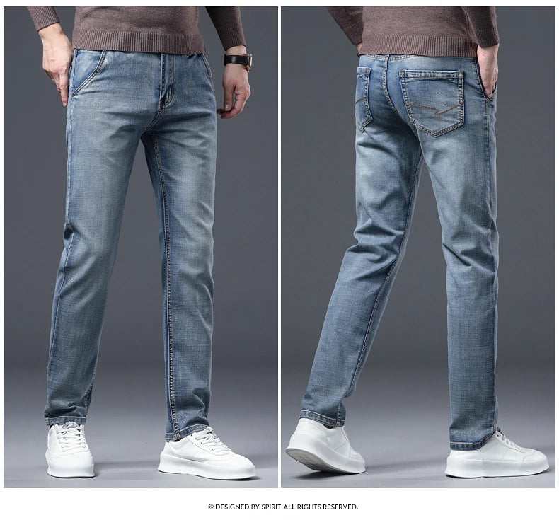 Casual Jeans Soft Cozy Stretch Denim
