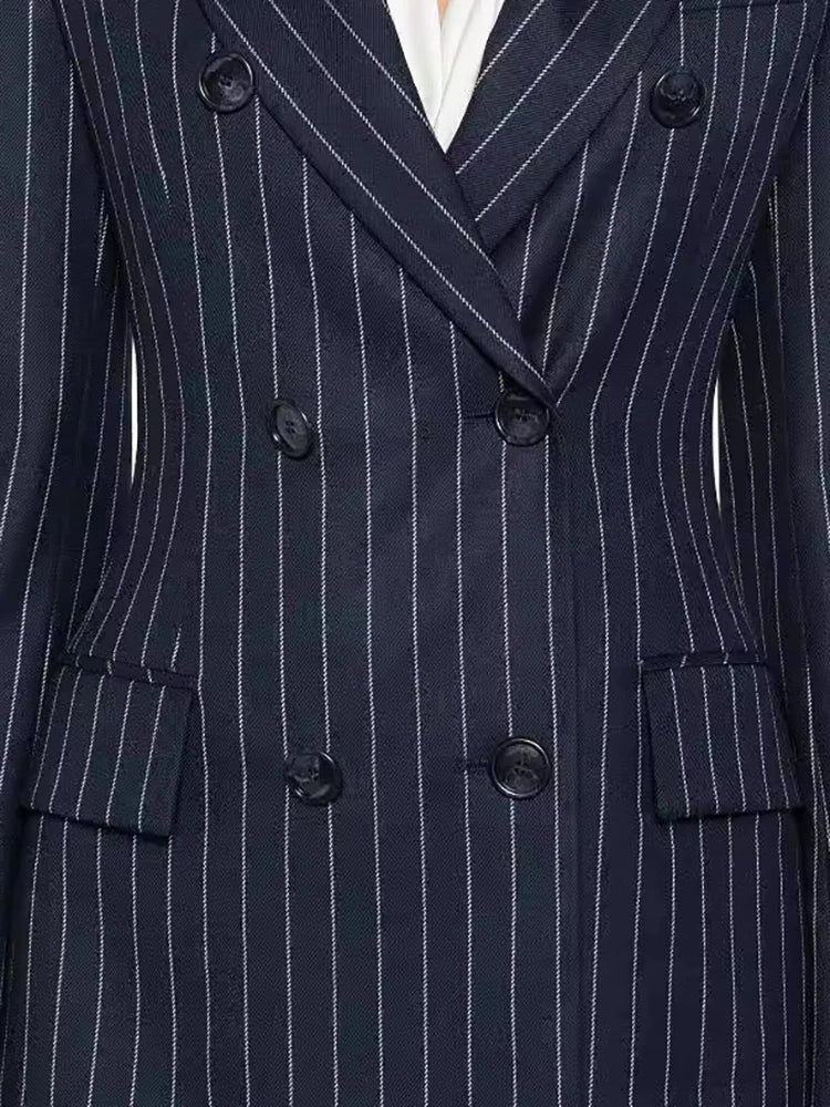 Long Sleeves Double Breasted blazer