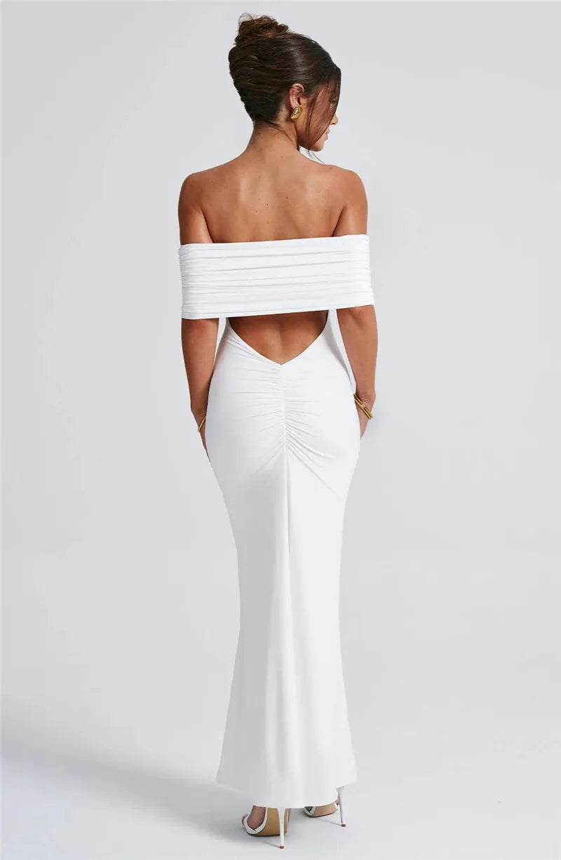 Backless Maxi Dress