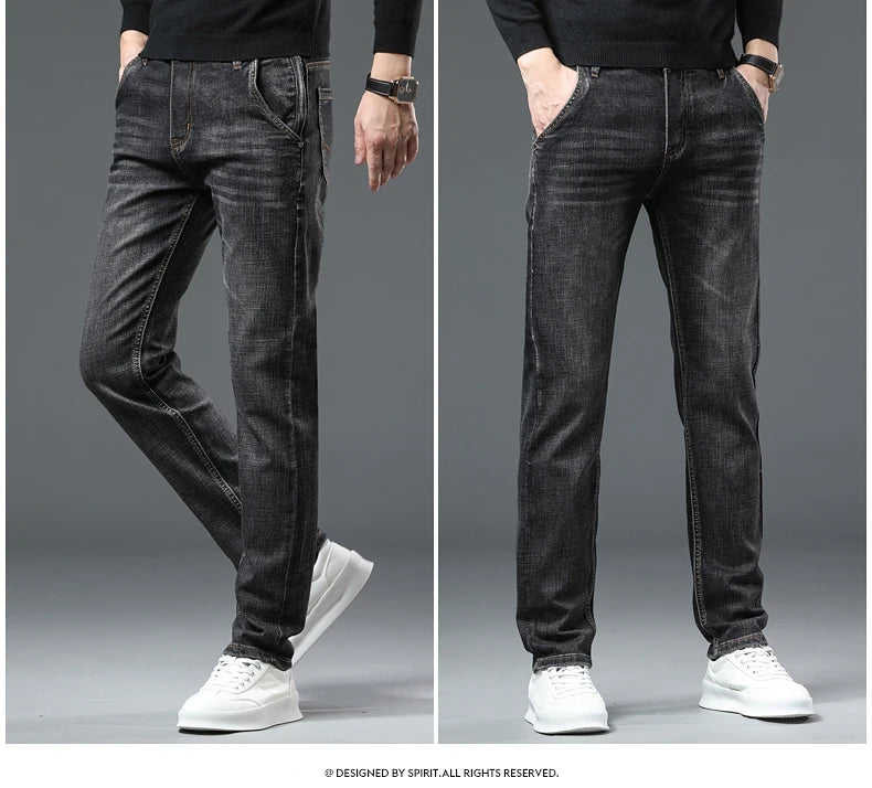 Casual Jeans Soft Cozy Stretch Denim