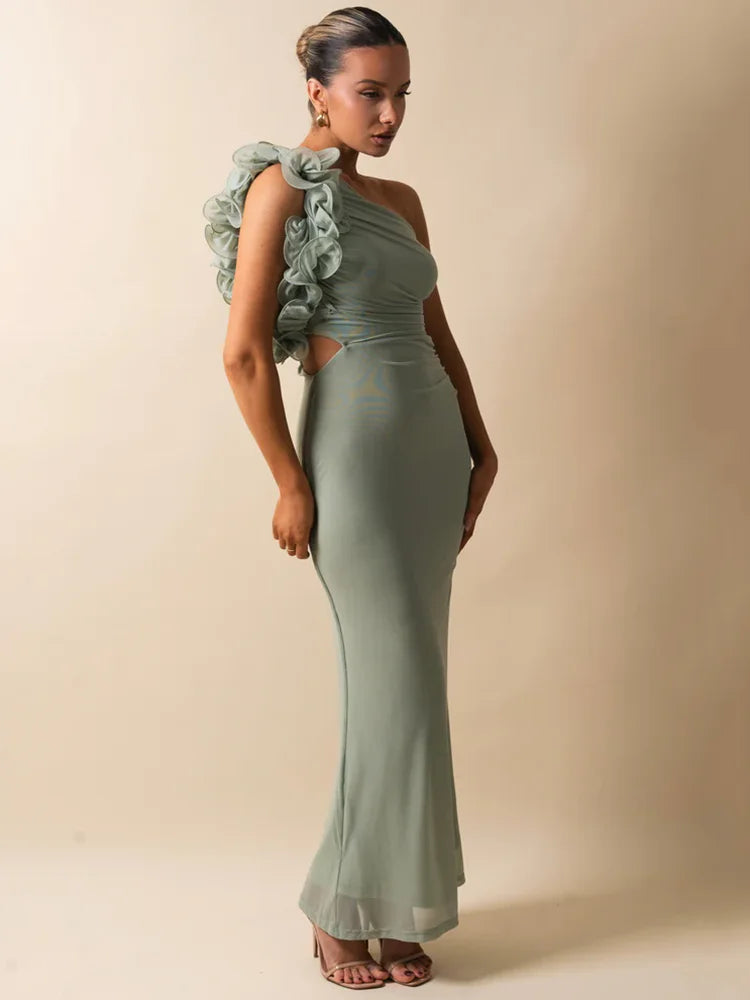 Sleeveless Backless Long Dress