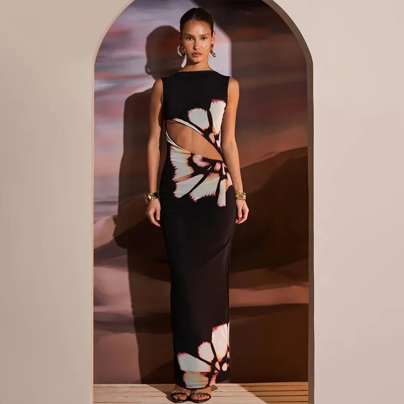 Sleeveless New Slim Dress