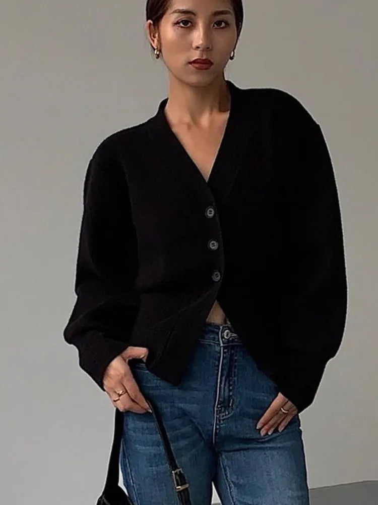 Long Sleeve Knitted Tops