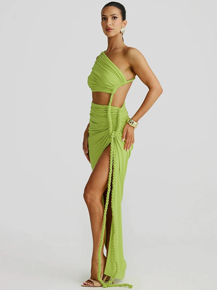High Split Maxi Dress