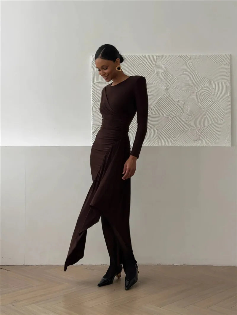 Long Sleeve Maxi Dress