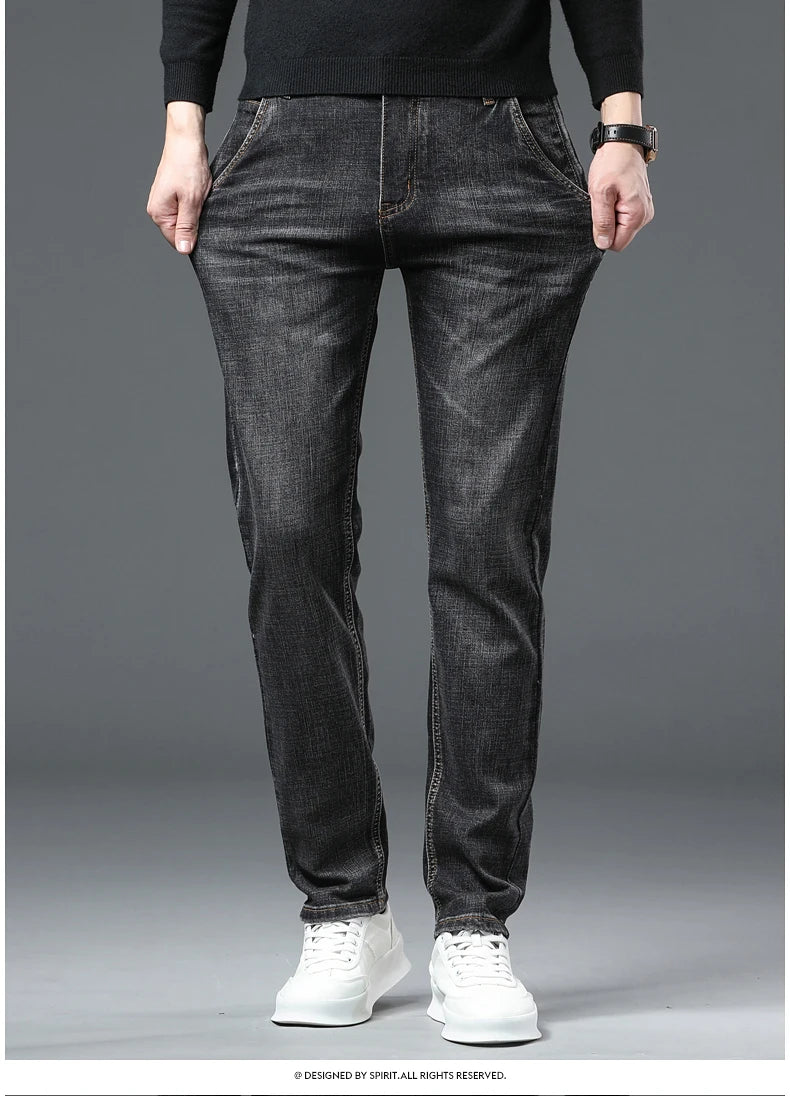 Casual Jeans Soft Cozy Stretch Denim