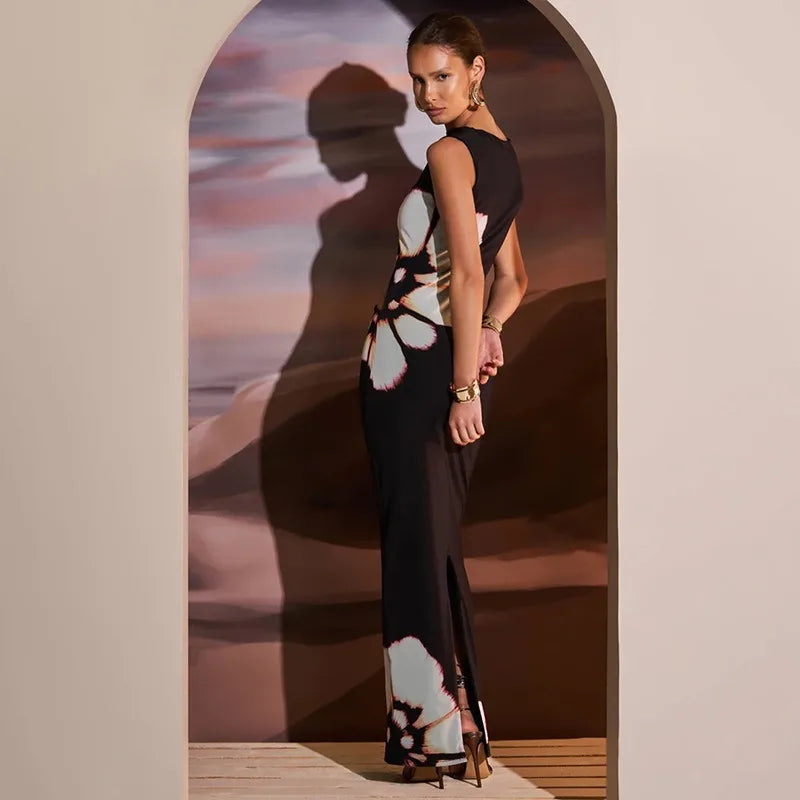 Sleeveless New Slim Dress