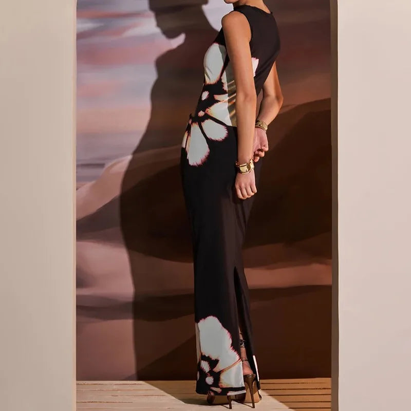 Sleeveless New Slim Dress