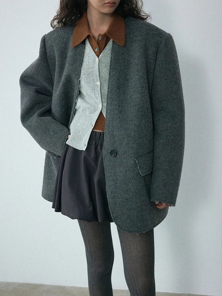 Designer Contrast Color Blazers