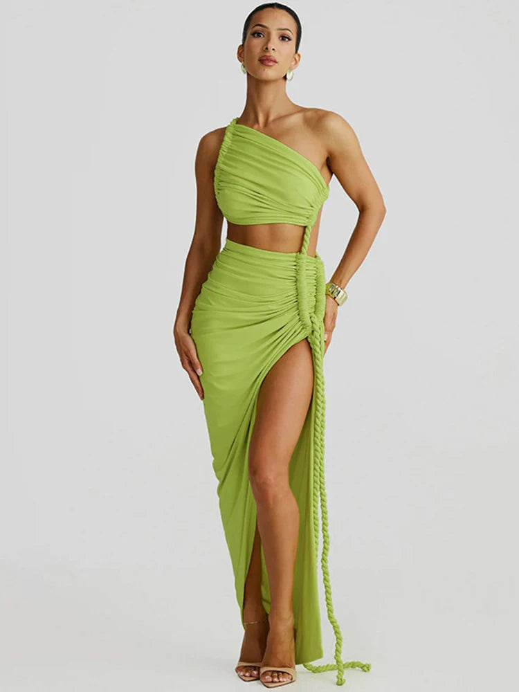 High Split Maxi Dress