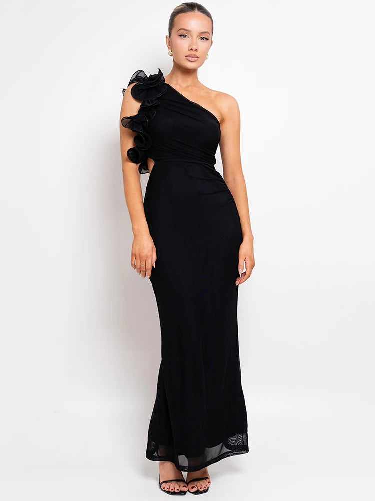 Sleeveless Backless Long Dress