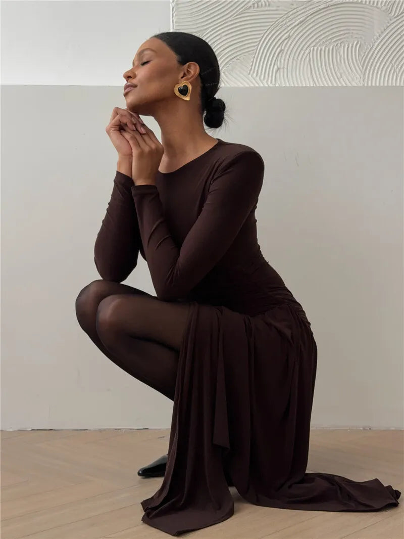Long Sleeve Maxi Dress