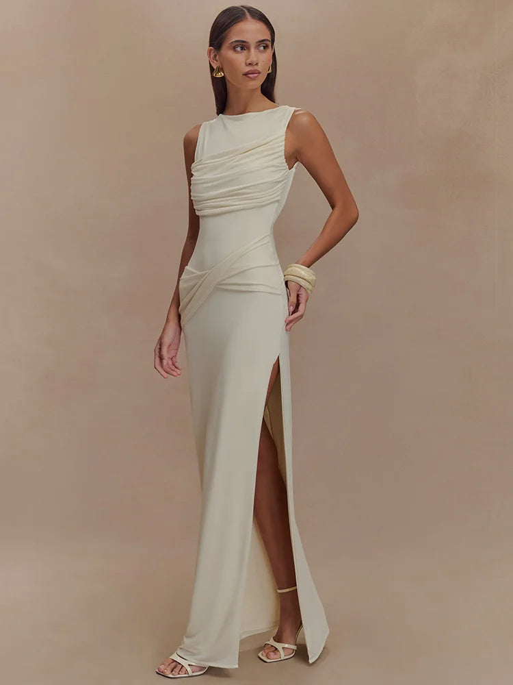 plit Bodycon Long Dress Fashion