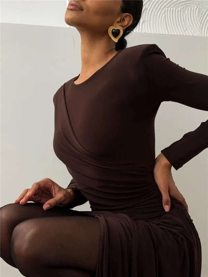 Long Sleeve Maxi Dress