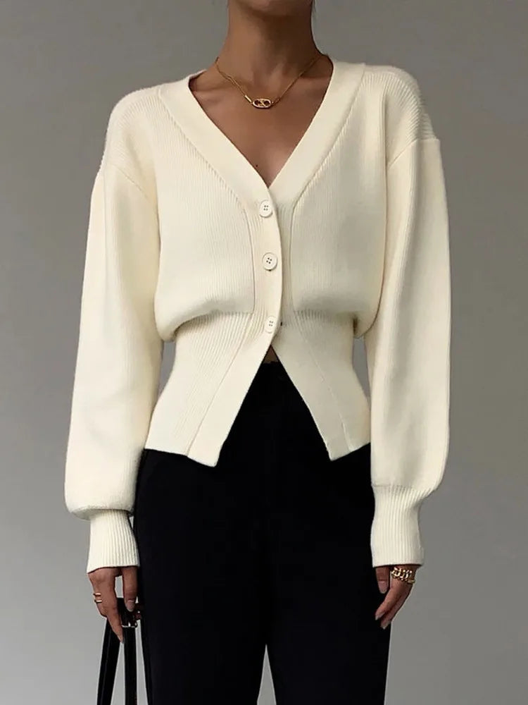 Long Sleeve Knitted Tops