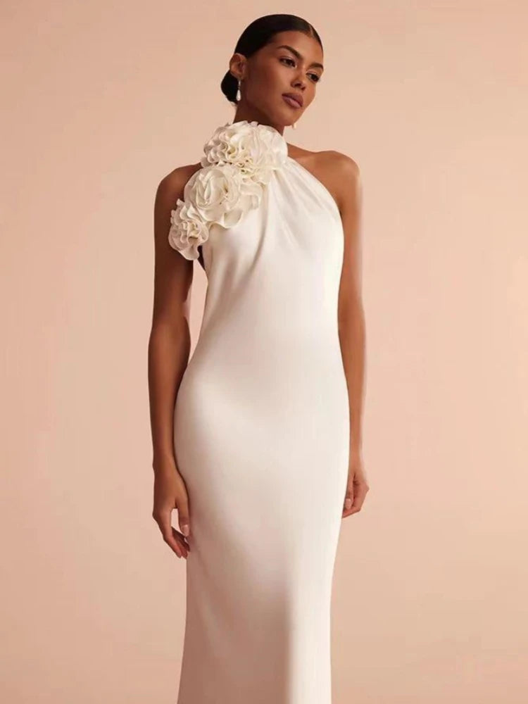 Flowers Long Dress