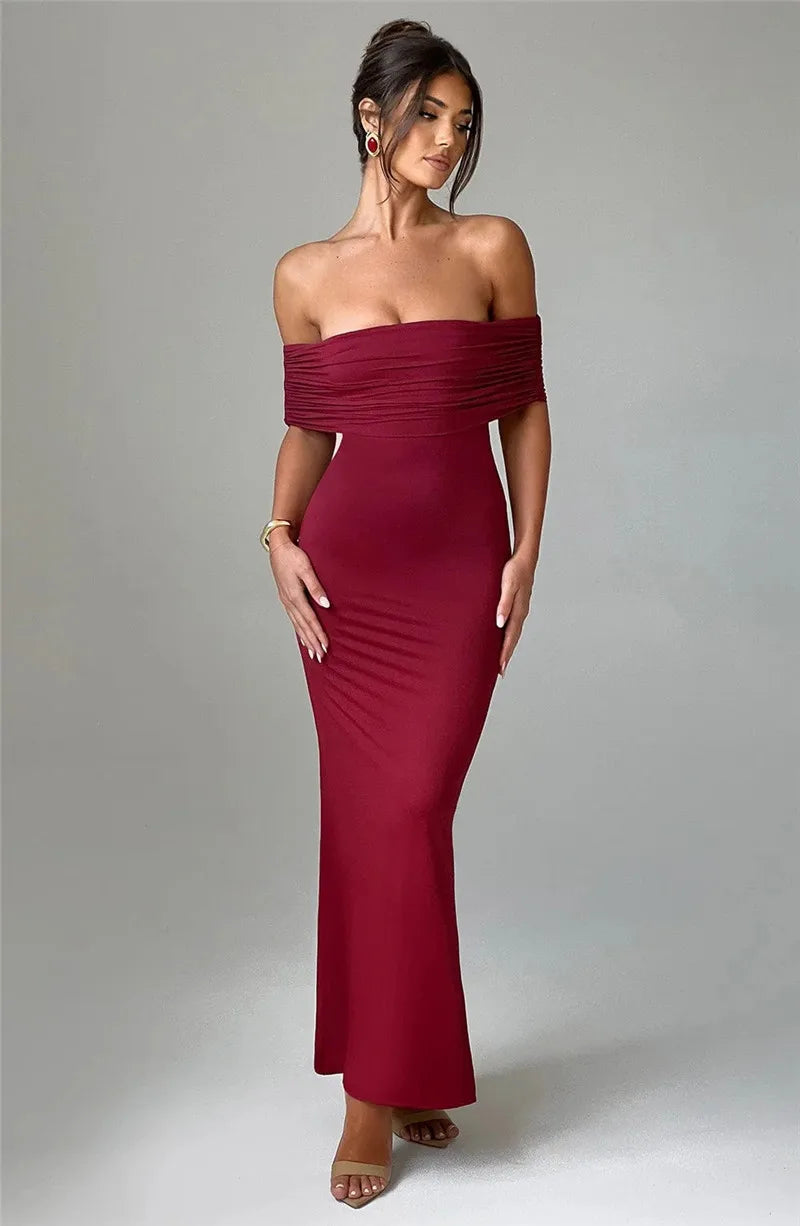 Backless Maxi Dress