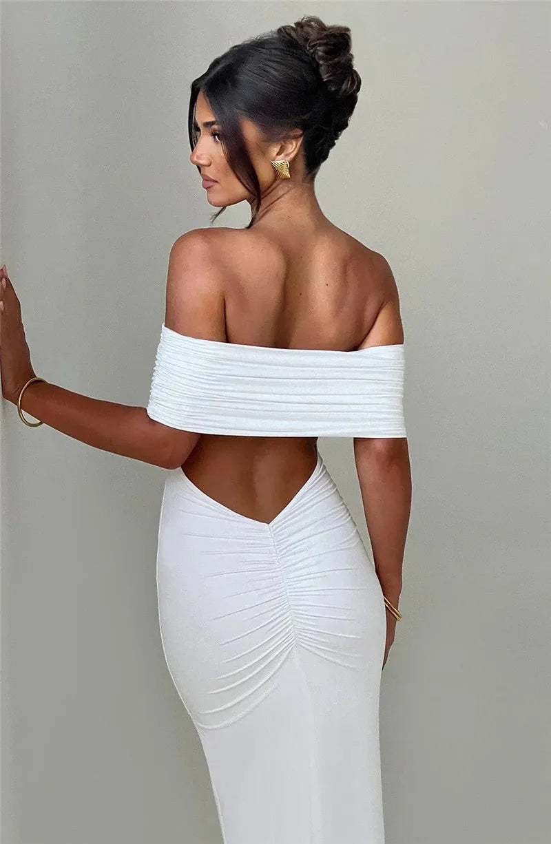 Backless Maxi Dress