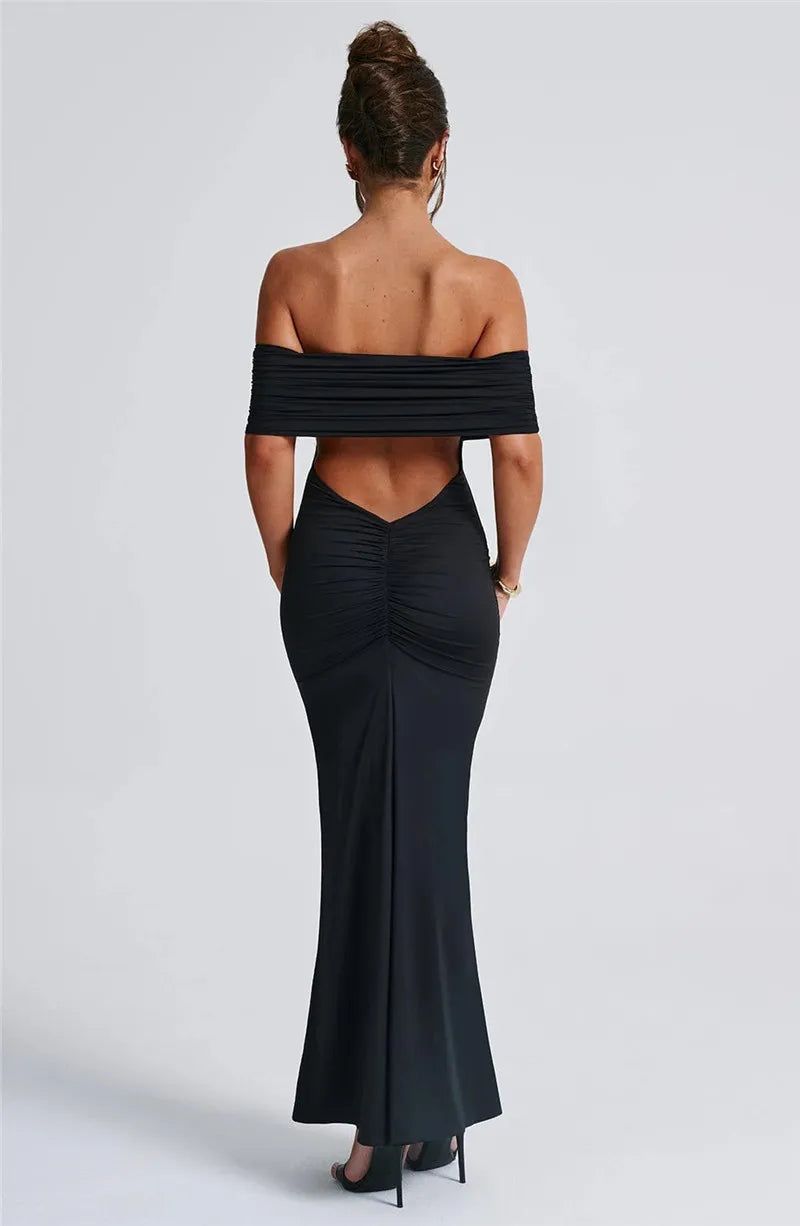 Backless Maxi Dress
