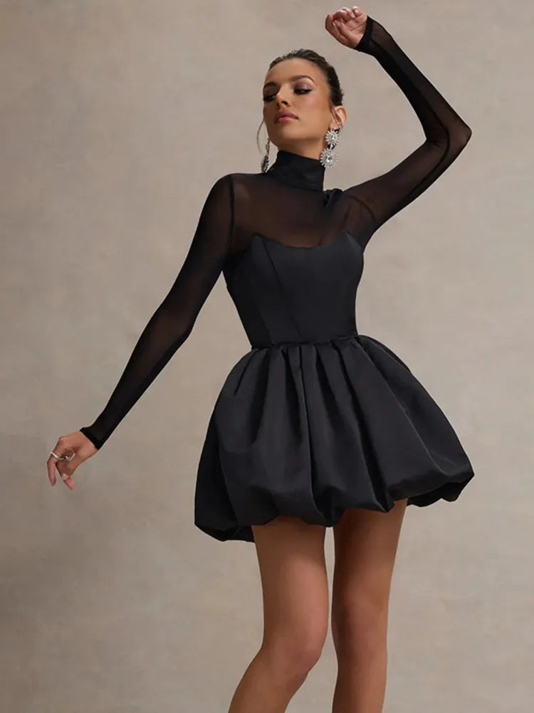 Long Sleeve Mini Dress