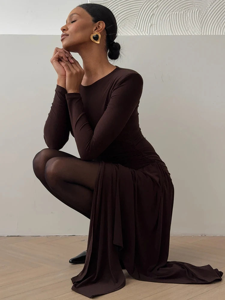 Long Sleeve Maxi Dress