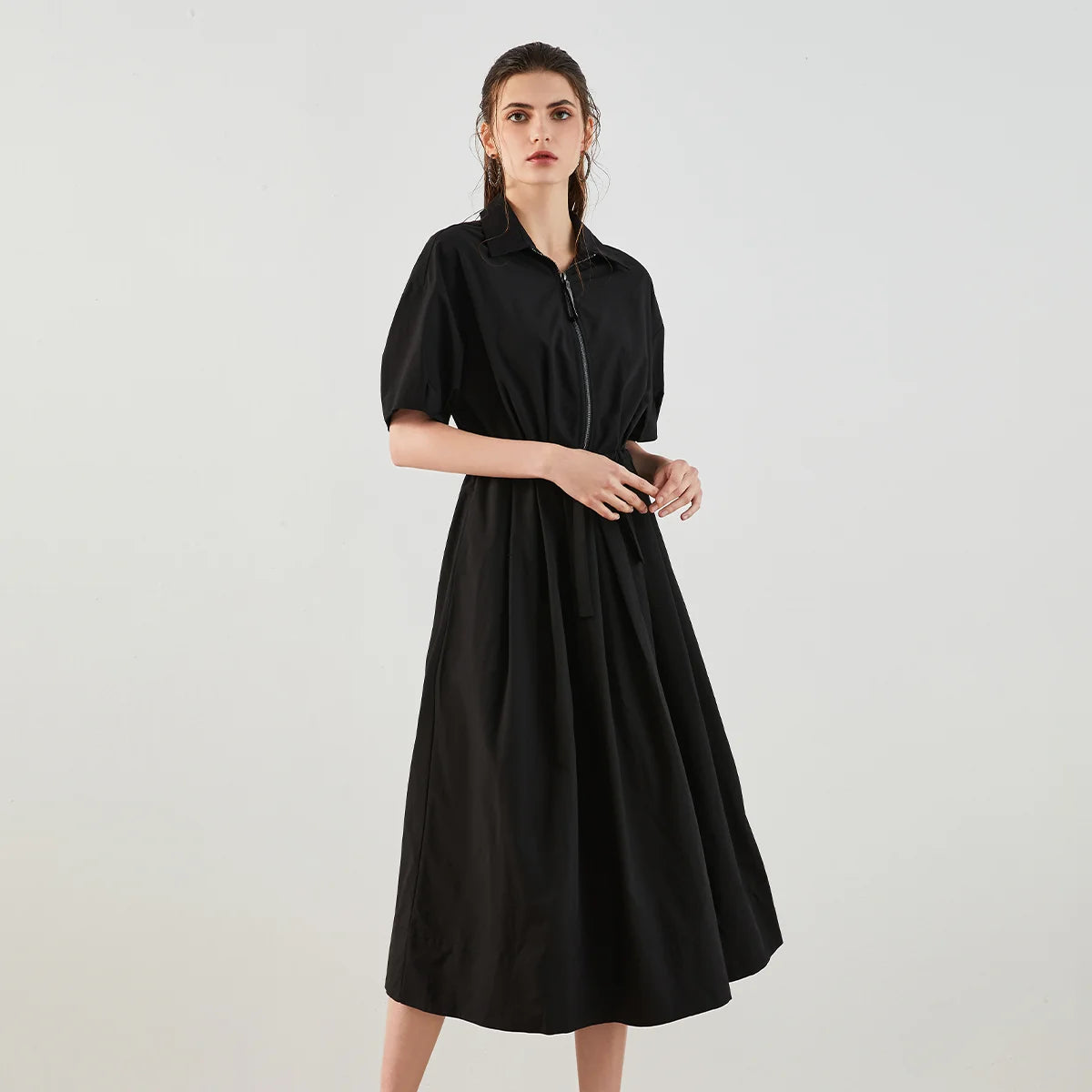Casual Silk Dress