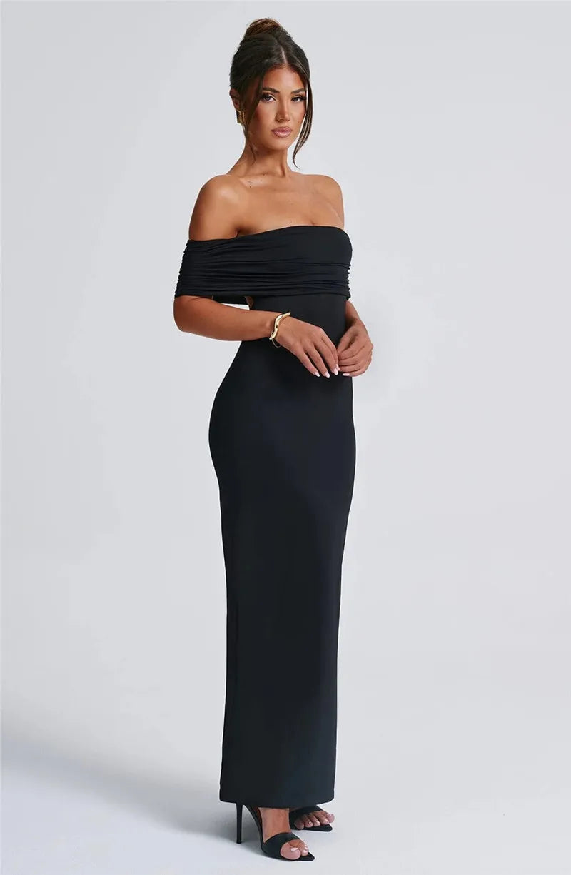 Backless Maxi Dress