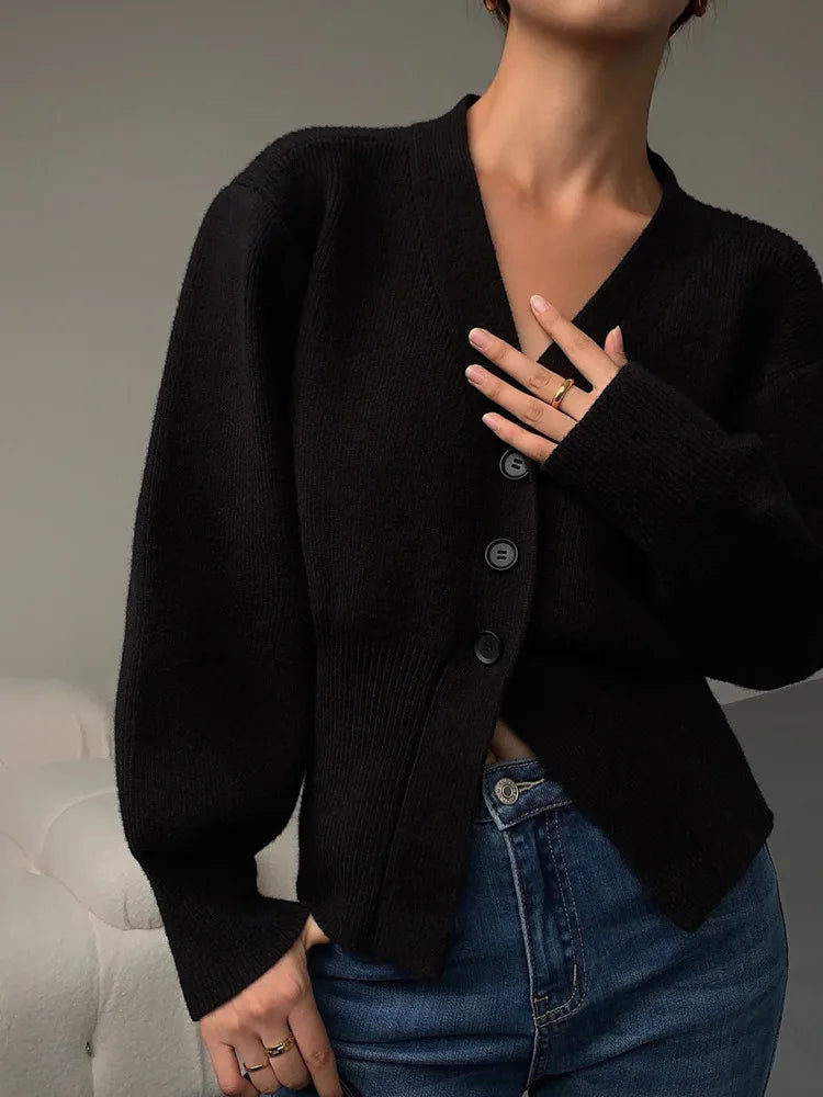 Long Sleeve Knitted Tops