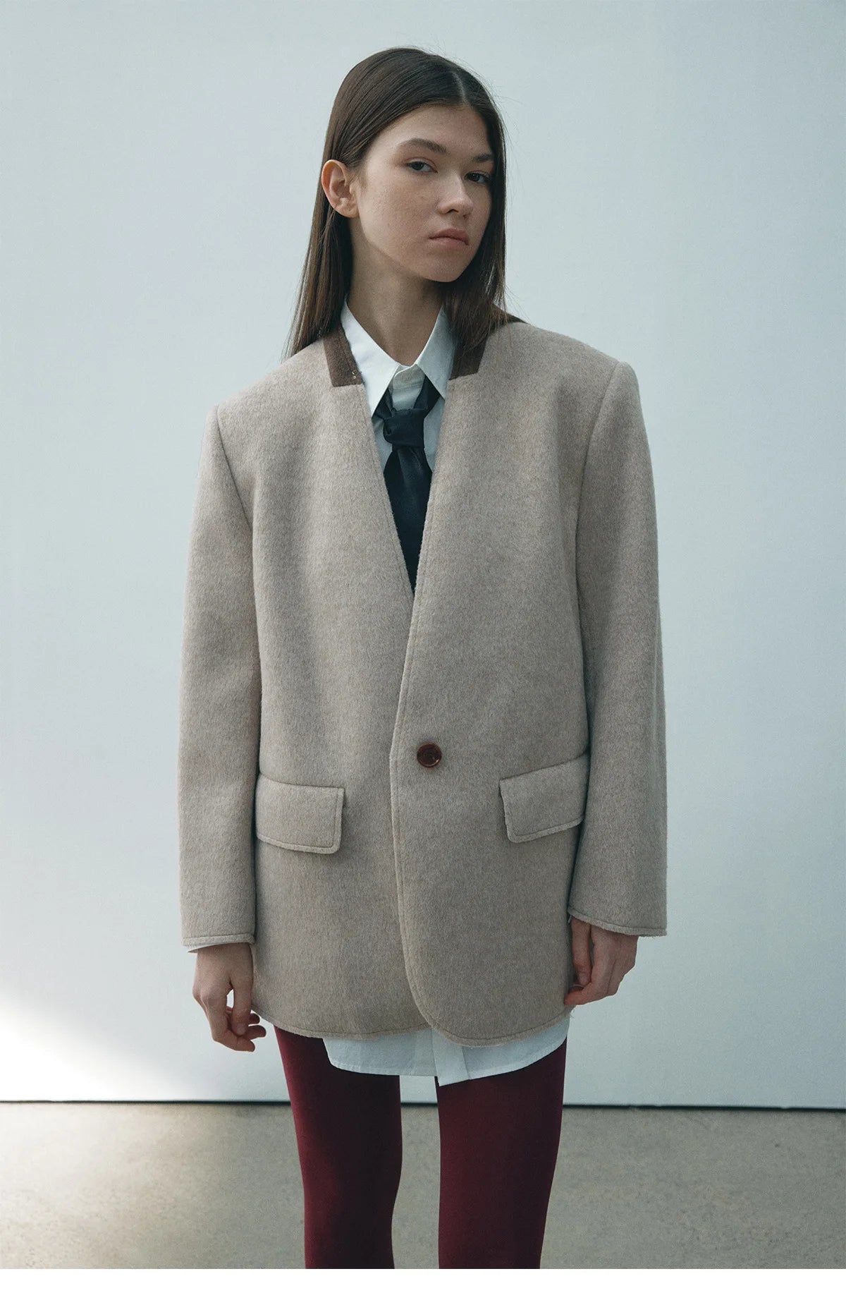 Designer Contrast Color Blazers