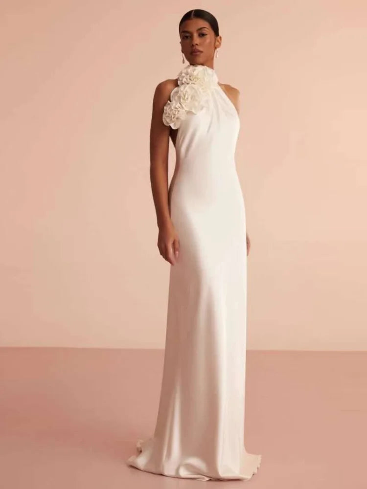 Flowers Long Dress
