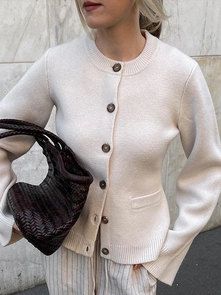 Casual Knitted Cardigan Coat