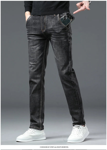 Casual Jeans Soft Cozy Stretch Denim