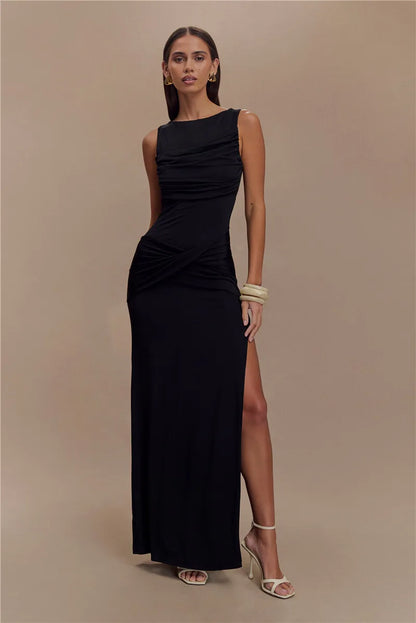 plit Bodycon  Long Dress Fashion