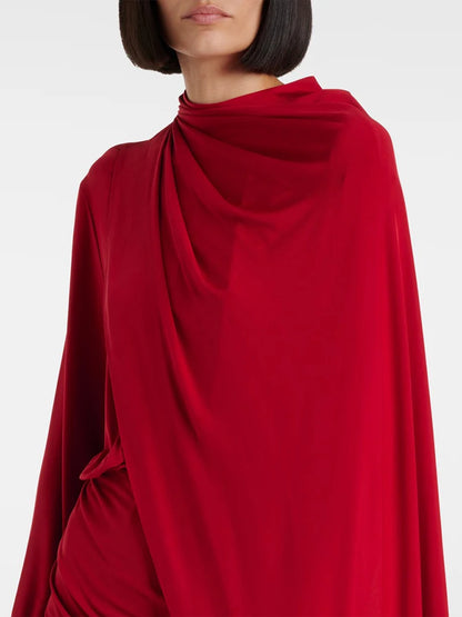red dress