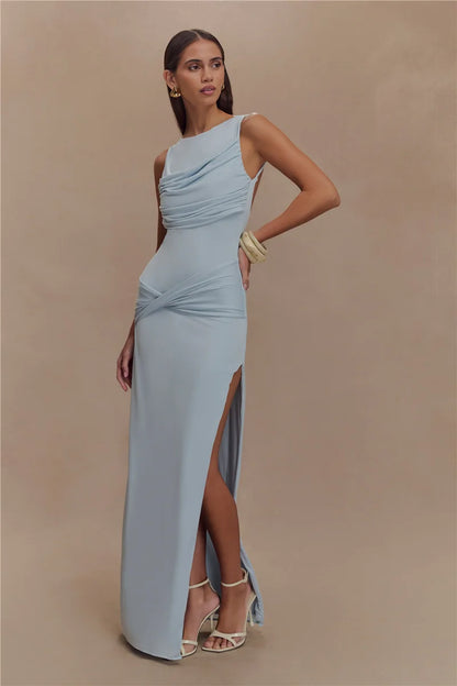 plit Bodycon  Long Dress Fashion