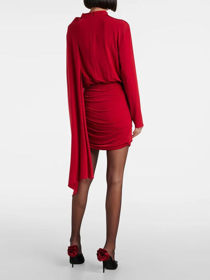 red dress