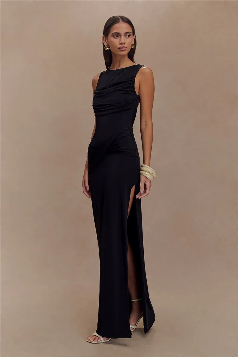 plit Bodycon  Long Dress Fashion