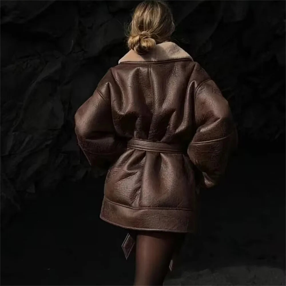 Leather jacket
